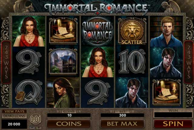 Immortal Romance Video Slots